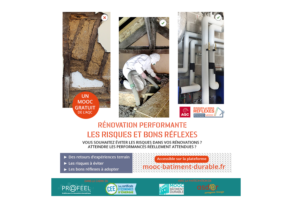 Illustration| MOOC Rénovation Performante Risques et Bons Réflexes