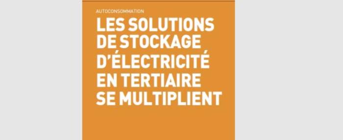 autoconsommation les solutions de stockage d'électricité en tertiaire