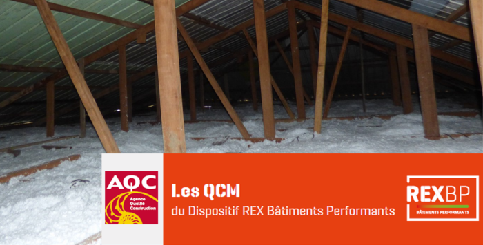 QCM Isolation des toitures